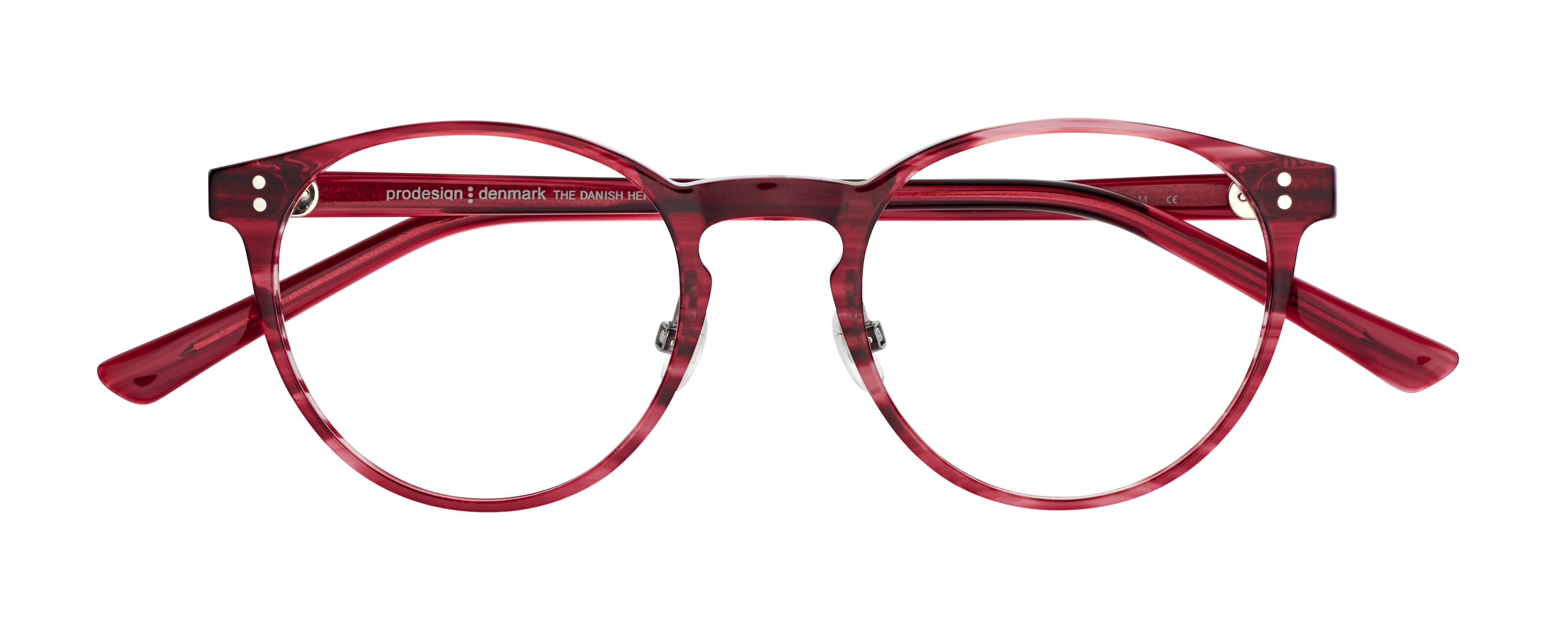 Front view of Pro Design frame 4770#color_Red Medium Shiny