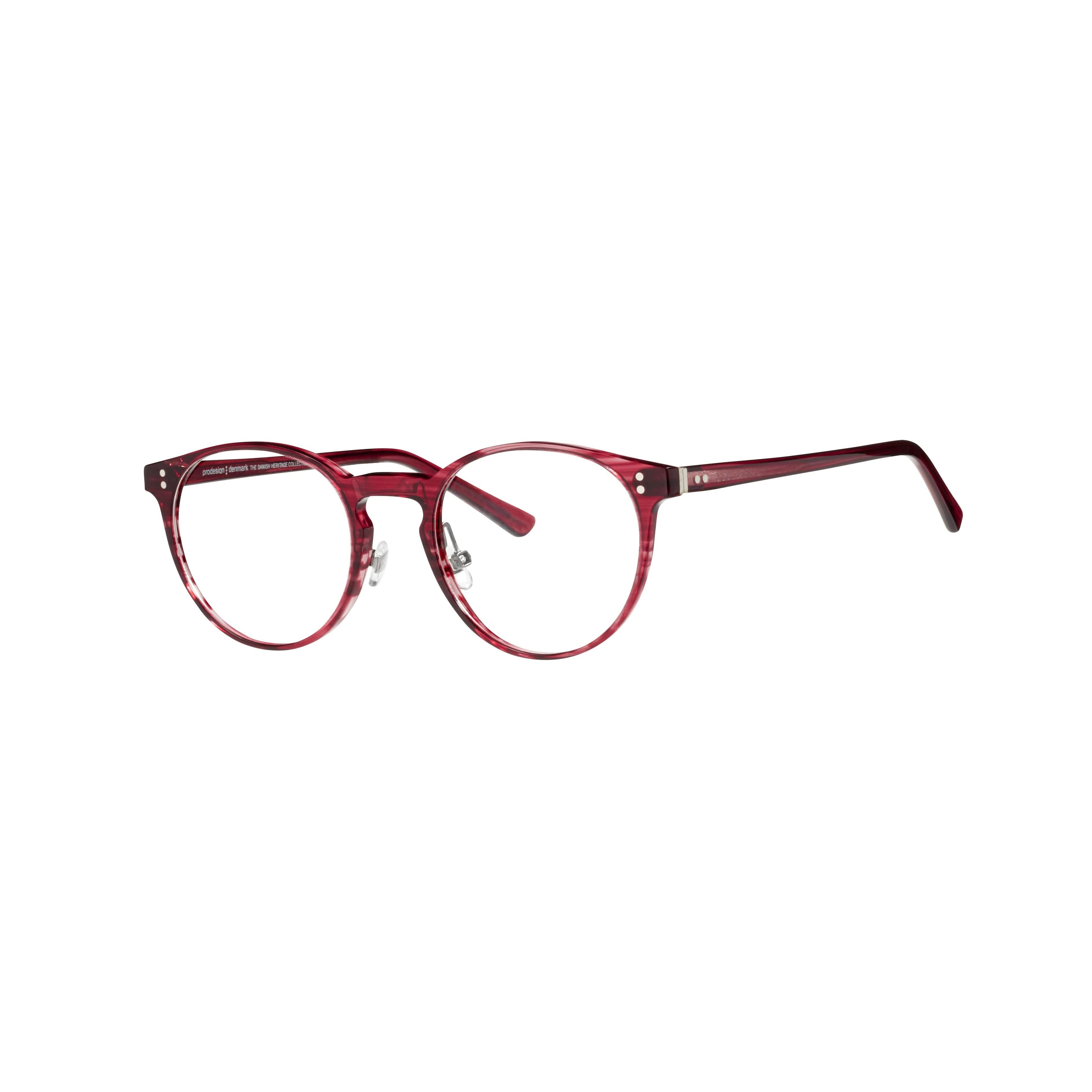 Side view of Pro Design frame 4770#color_Red Medium Shiny