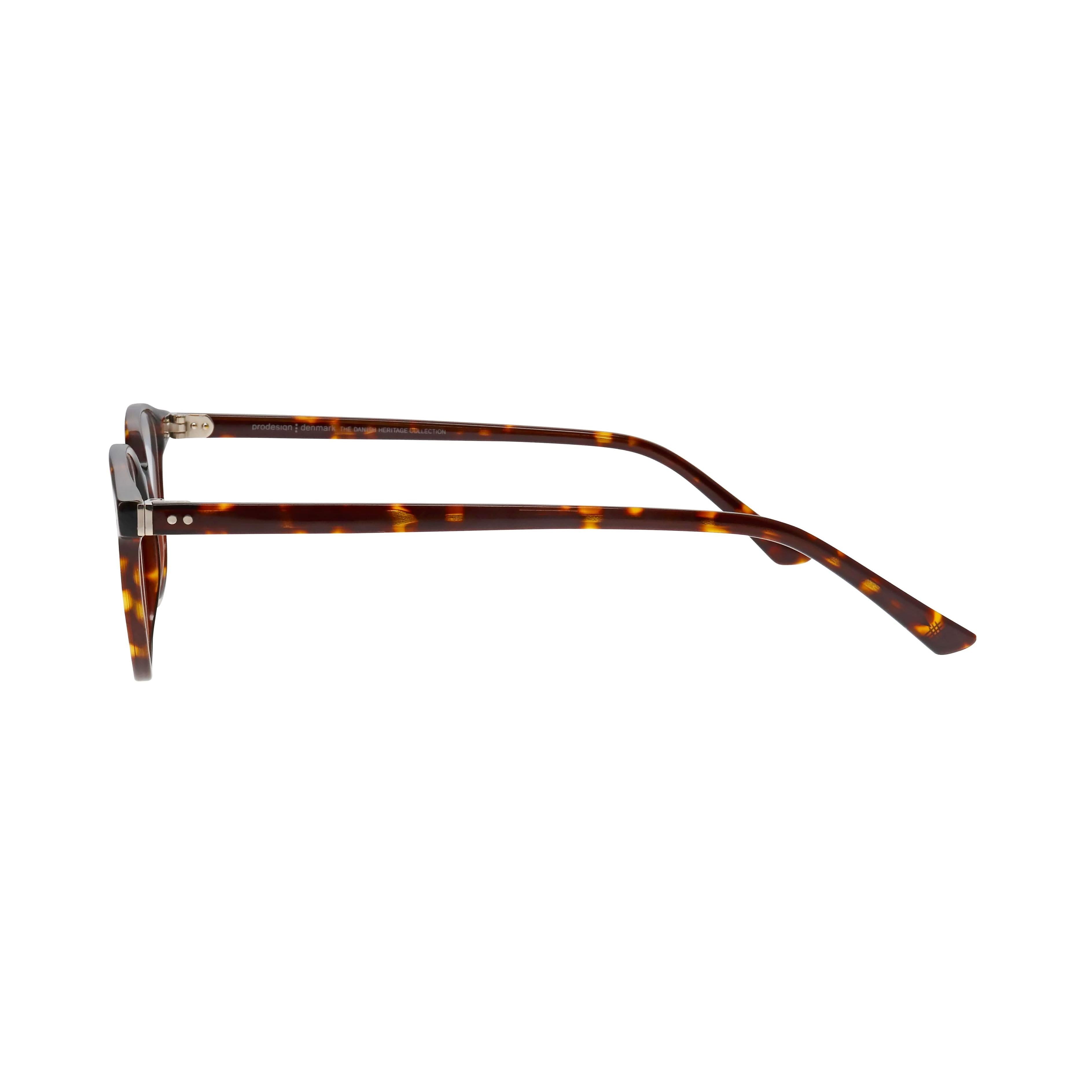 90 deg view of Pro Design frame 4790#color_Havana Medium Matt