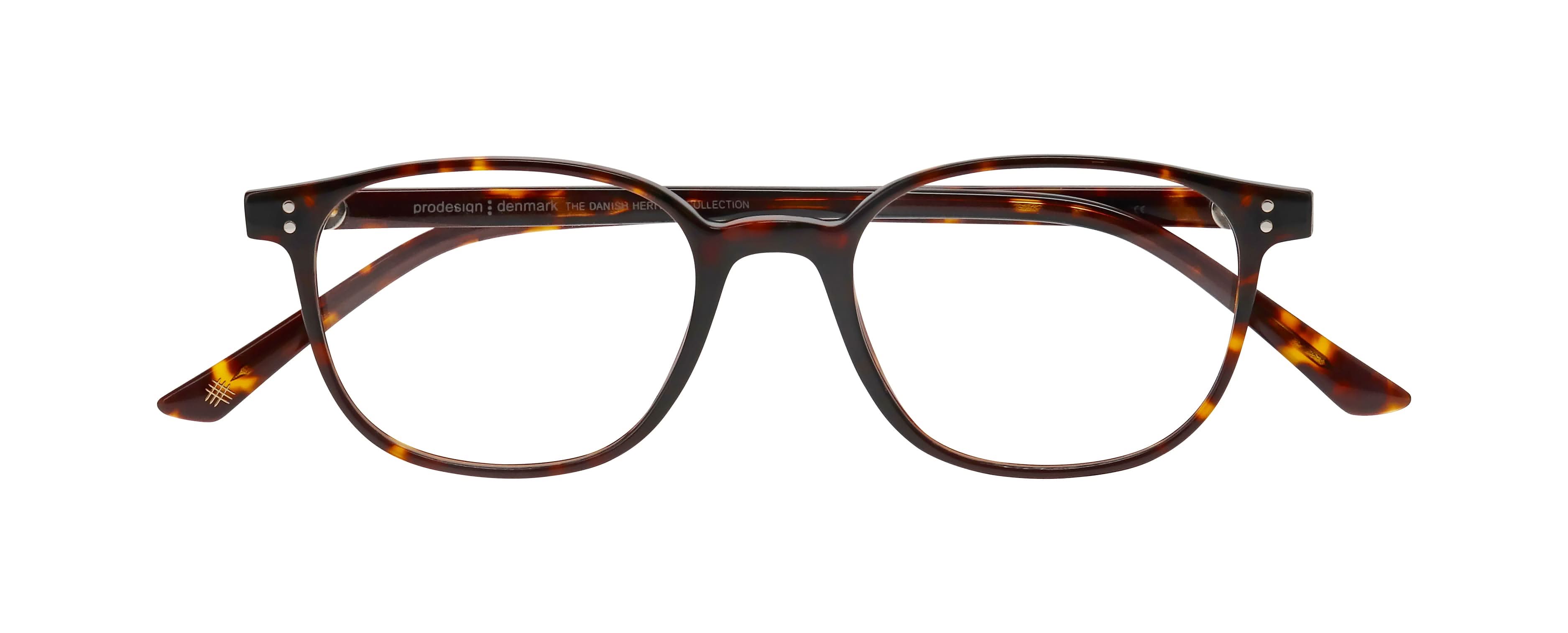 Front view of Pro Design frame 4790#color_Havana Medium Matt