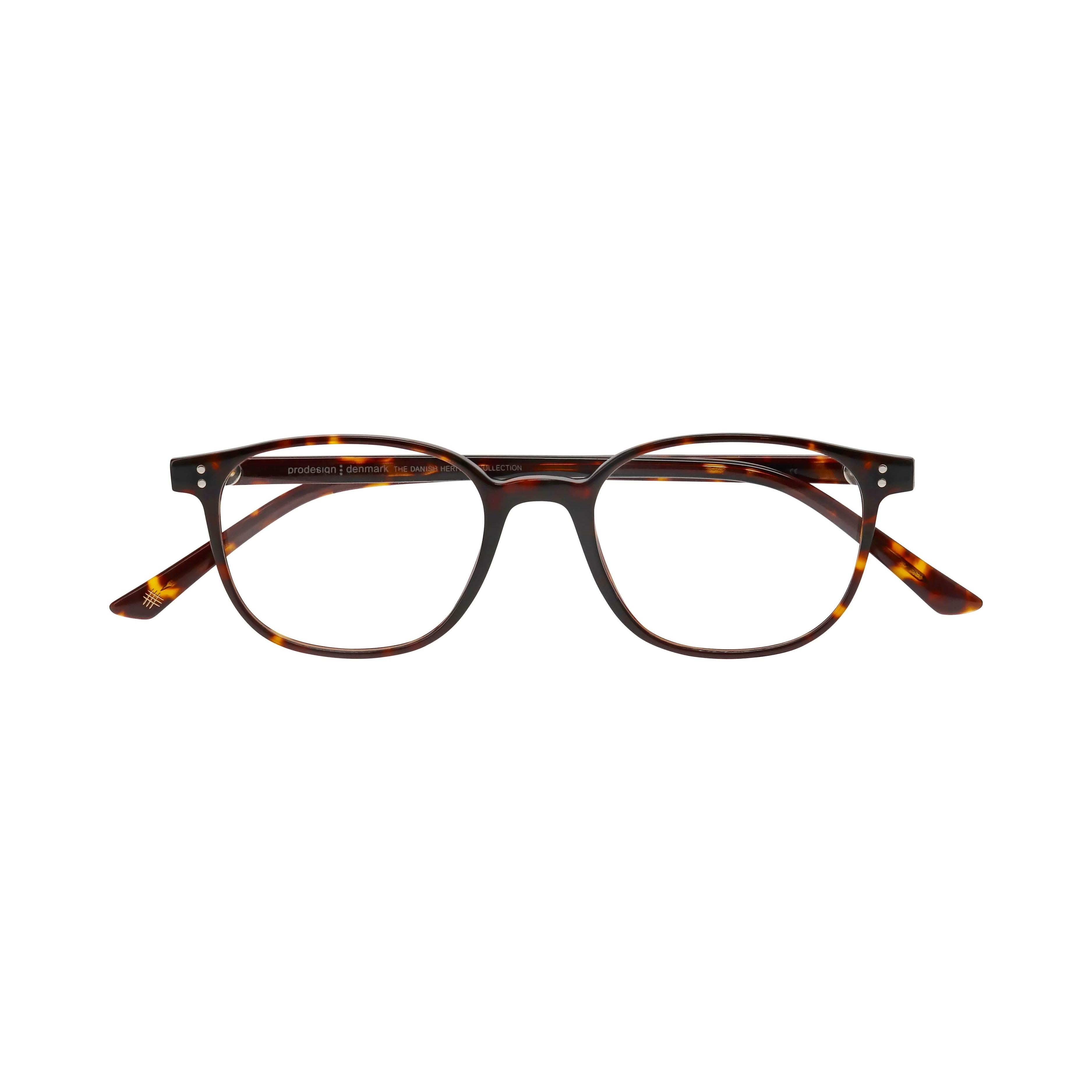 Front view of Pro Design frame 4790#color_Havana Medium Matt
