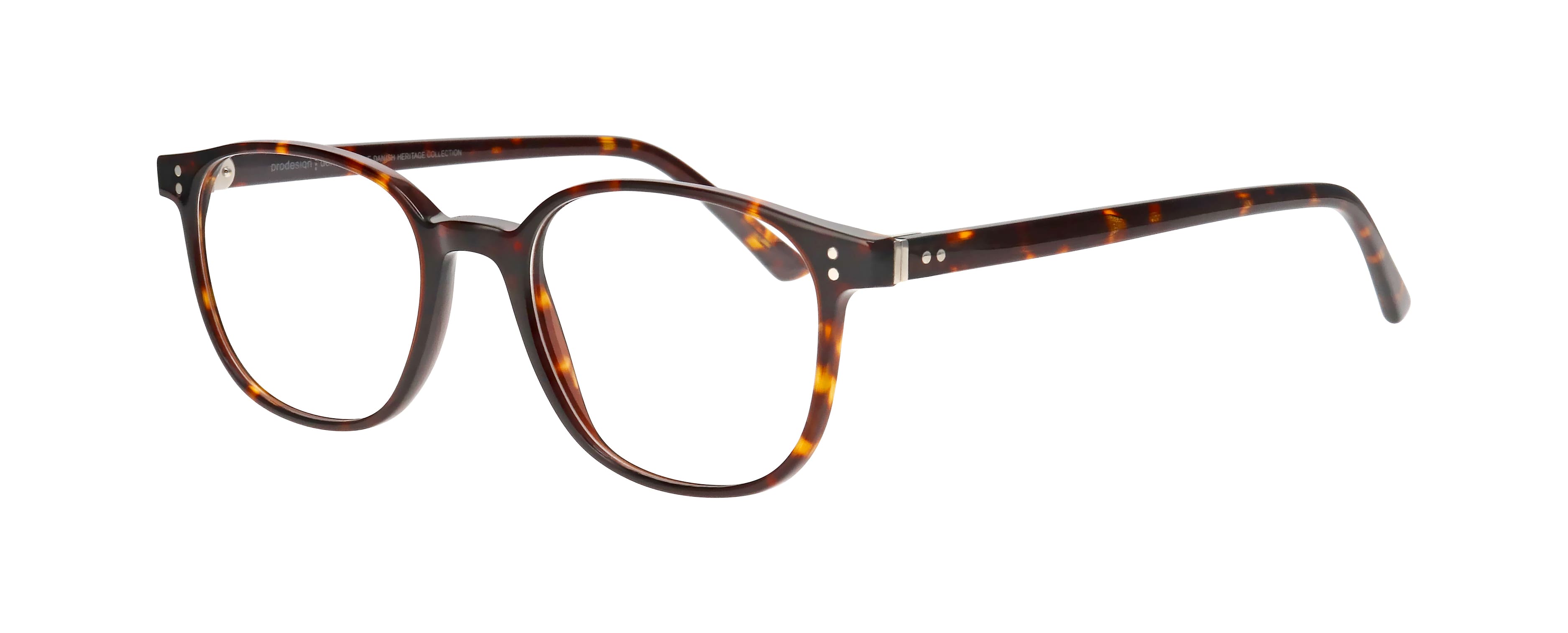 Side view of Pro Design frame 4790#color_Havana Medium Matt