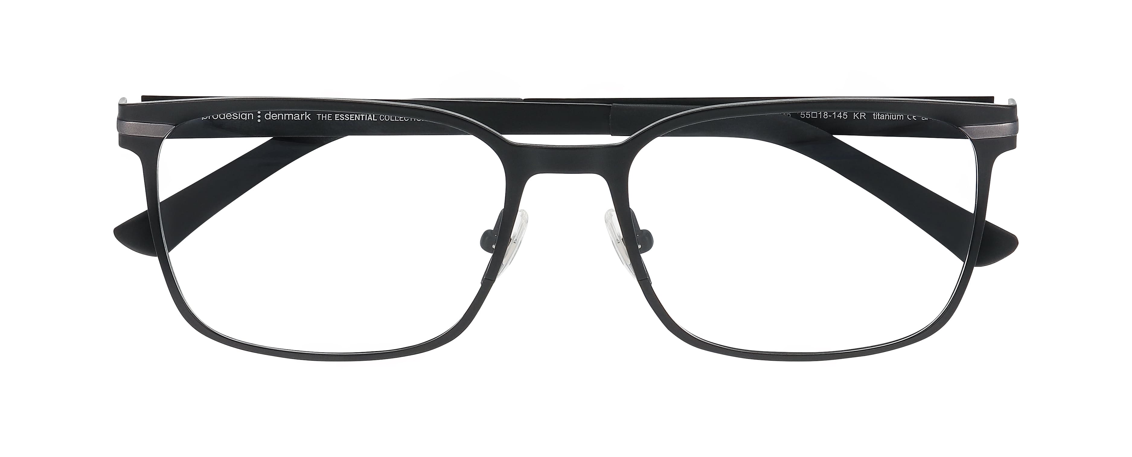 Front view of Pro Design frame Active 2#color_Black Dark Brushed