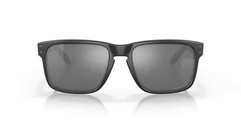 Front view of oakley holbrook #color_ matte black