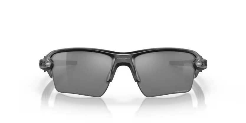 Front view of oakley flake #color_ Matte Black/Prizm Black