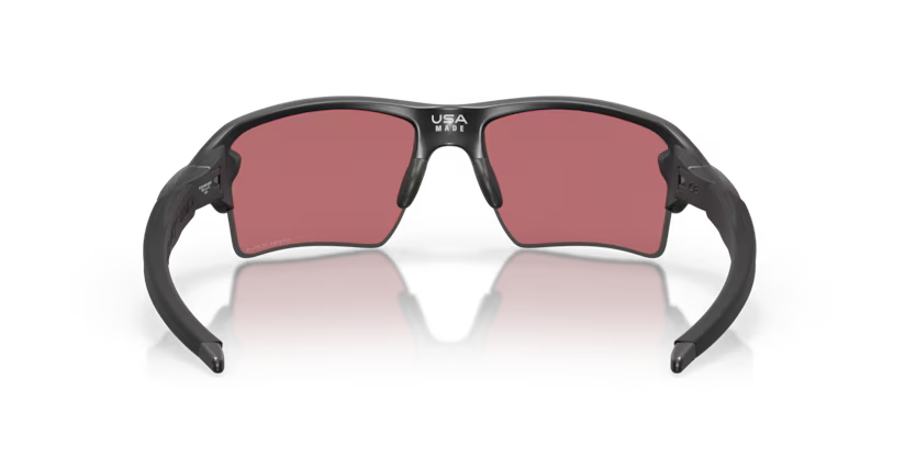 Back view of oakley flake #color_ Matte Black/Prizm Dark Golf