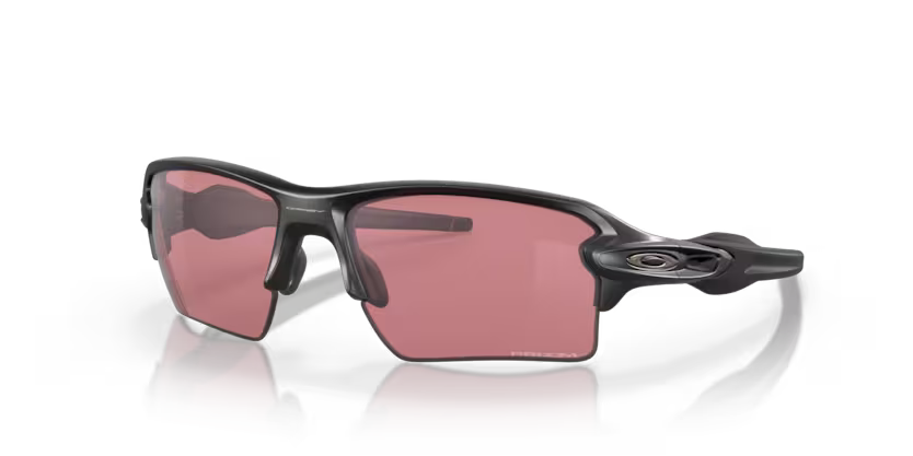 Left view of oakley flake #color_ Matte Black/Prizm Dark Golf