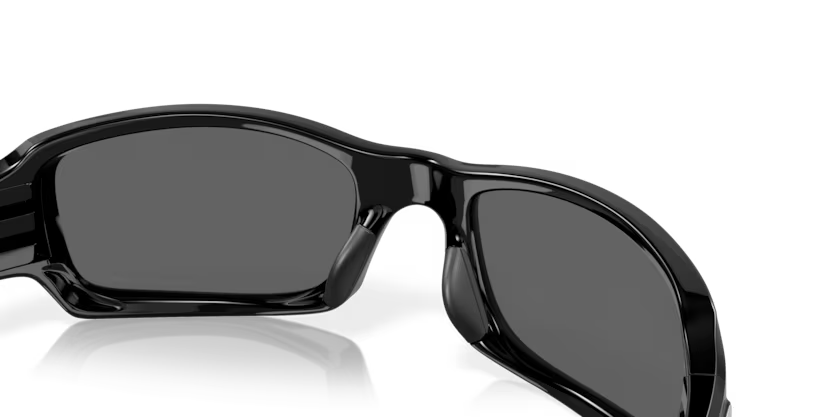 Right view of oakley five squared #color_polished black