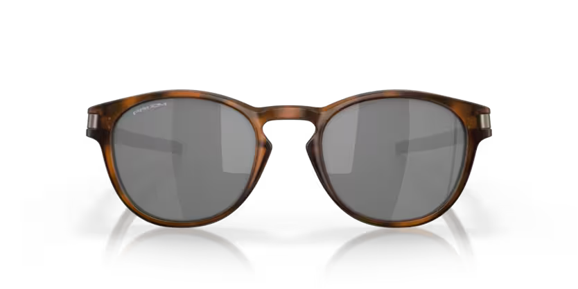 Front view of oakley latch #color_ matte brown