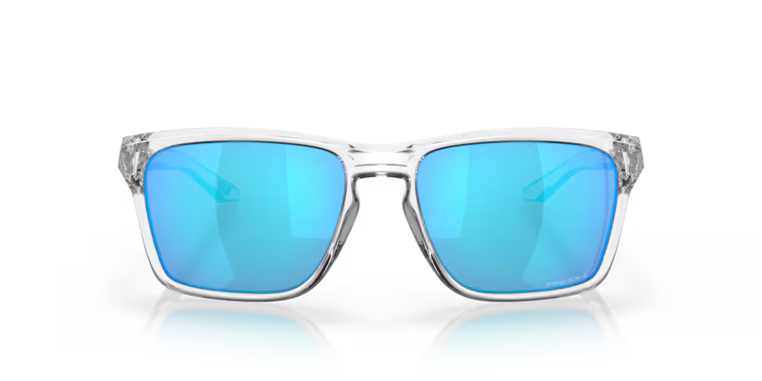 Front view of oakley sylas xl #color_ polished clear
