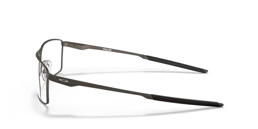 Left view of oakley fuller #color_ satin lead