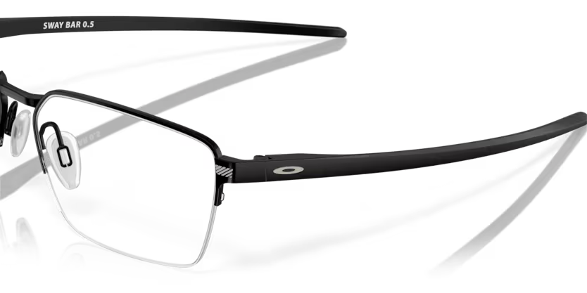 Left view of oakley sway bar #color__satin black