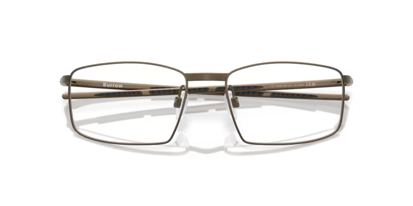 Folded view of oakley burrow #color__pewter