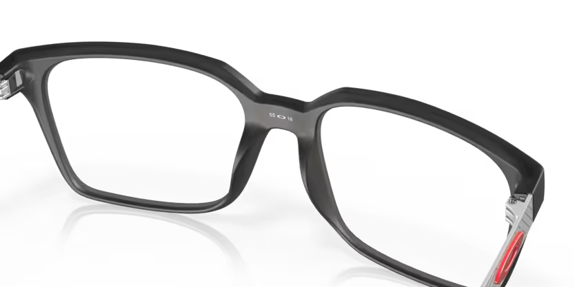 Top Right view of oakley dehaven #color__satin grey smoke