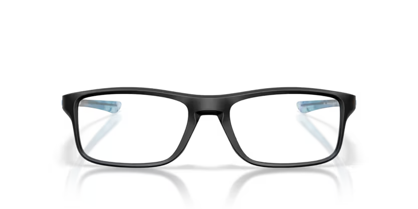 Front view of oakley plank #color__satin black