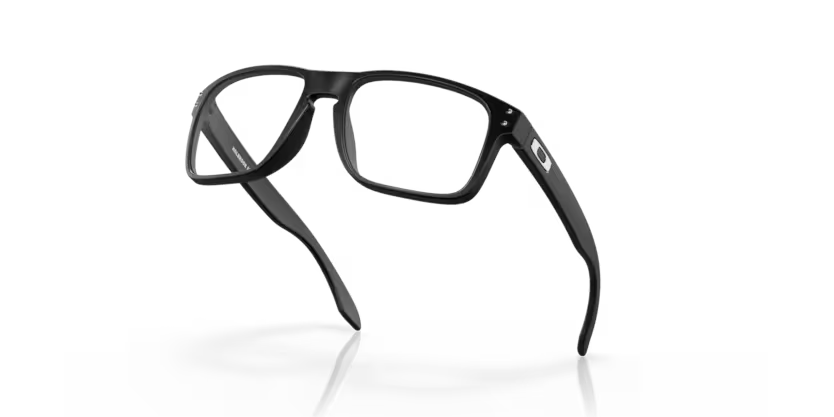 Top left view of oakley holbrook #color__satin black
