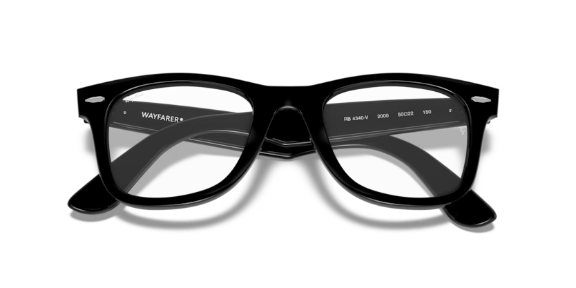 Right view of rayban wayfare ease frame #color_black 