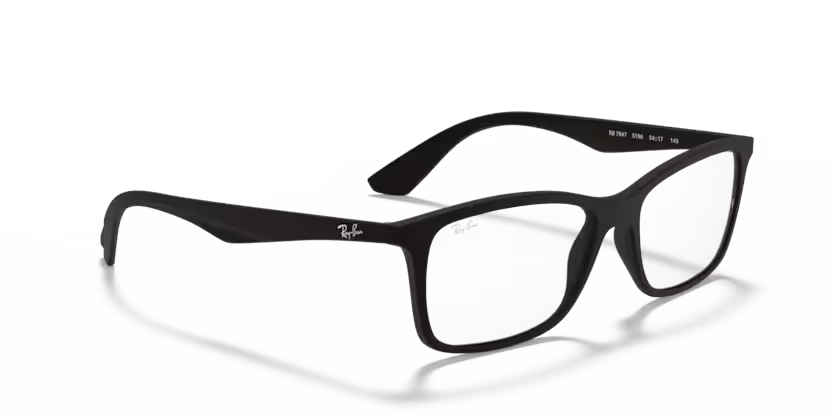 Right view of rayban optics frame #color_matte black 