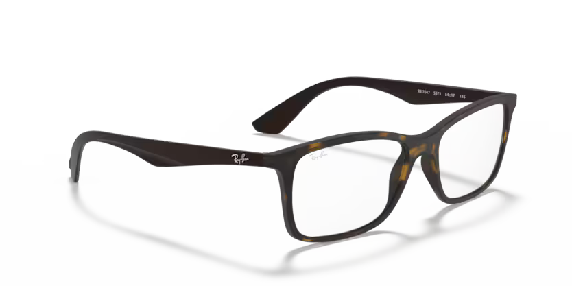 Right view of rayban optics frame #color_matte havana