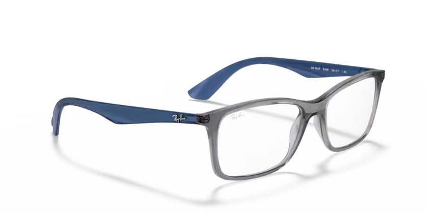 Right view of rayban optics frame #color_transparent grey