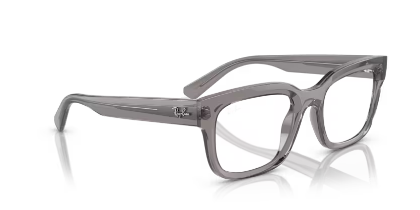 Right view of rayban chad optics frame #color_transparent grey