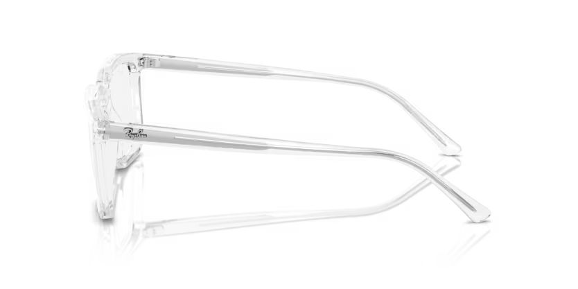 Left view of rayban alain optics frame #color_transparent