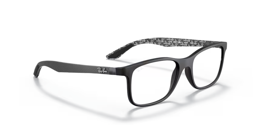 Right view of rayban optics frame #color_matte black 