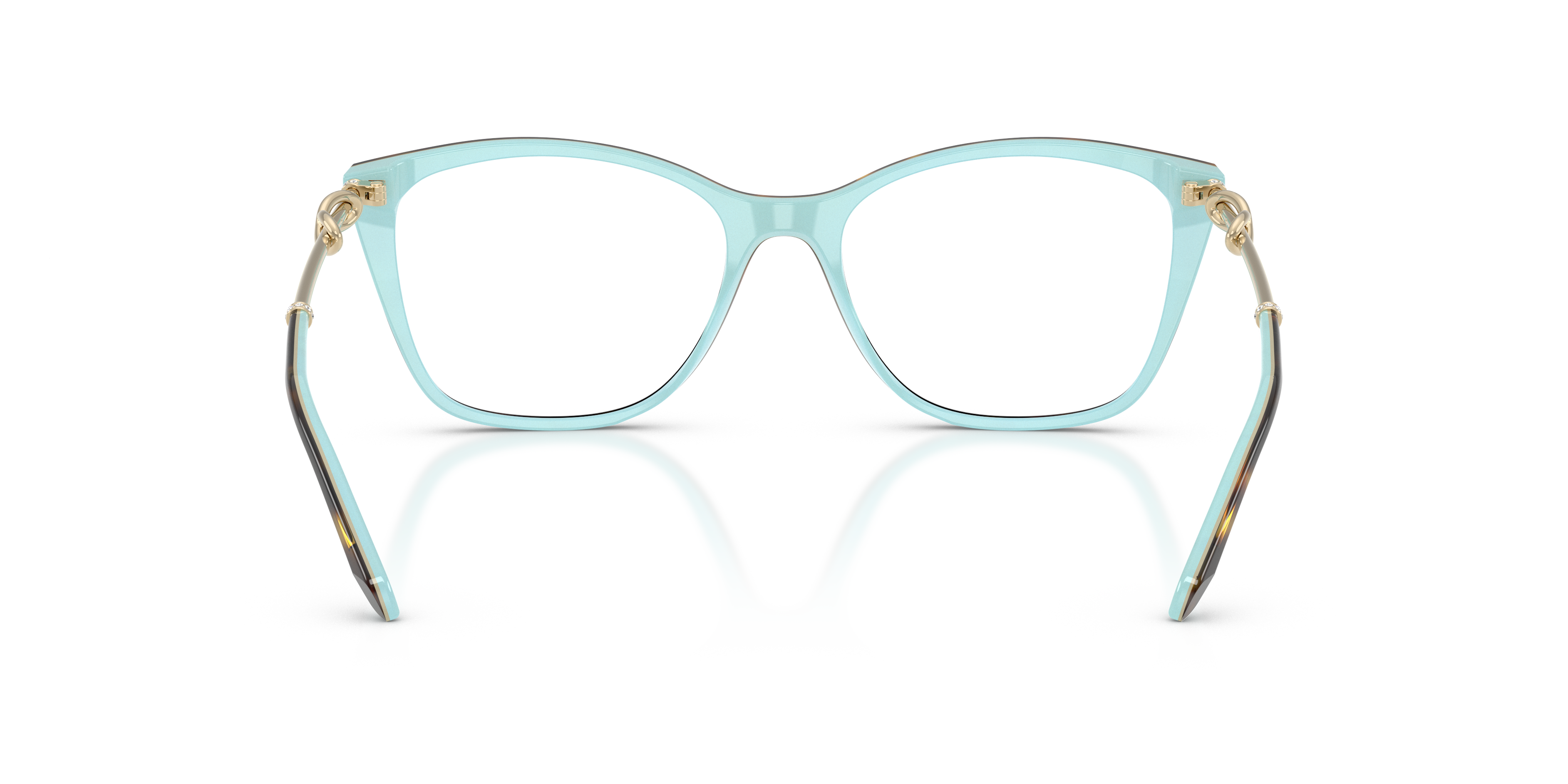 Back view of Tiffany 2160B 1#color_Havana on tiffany blue