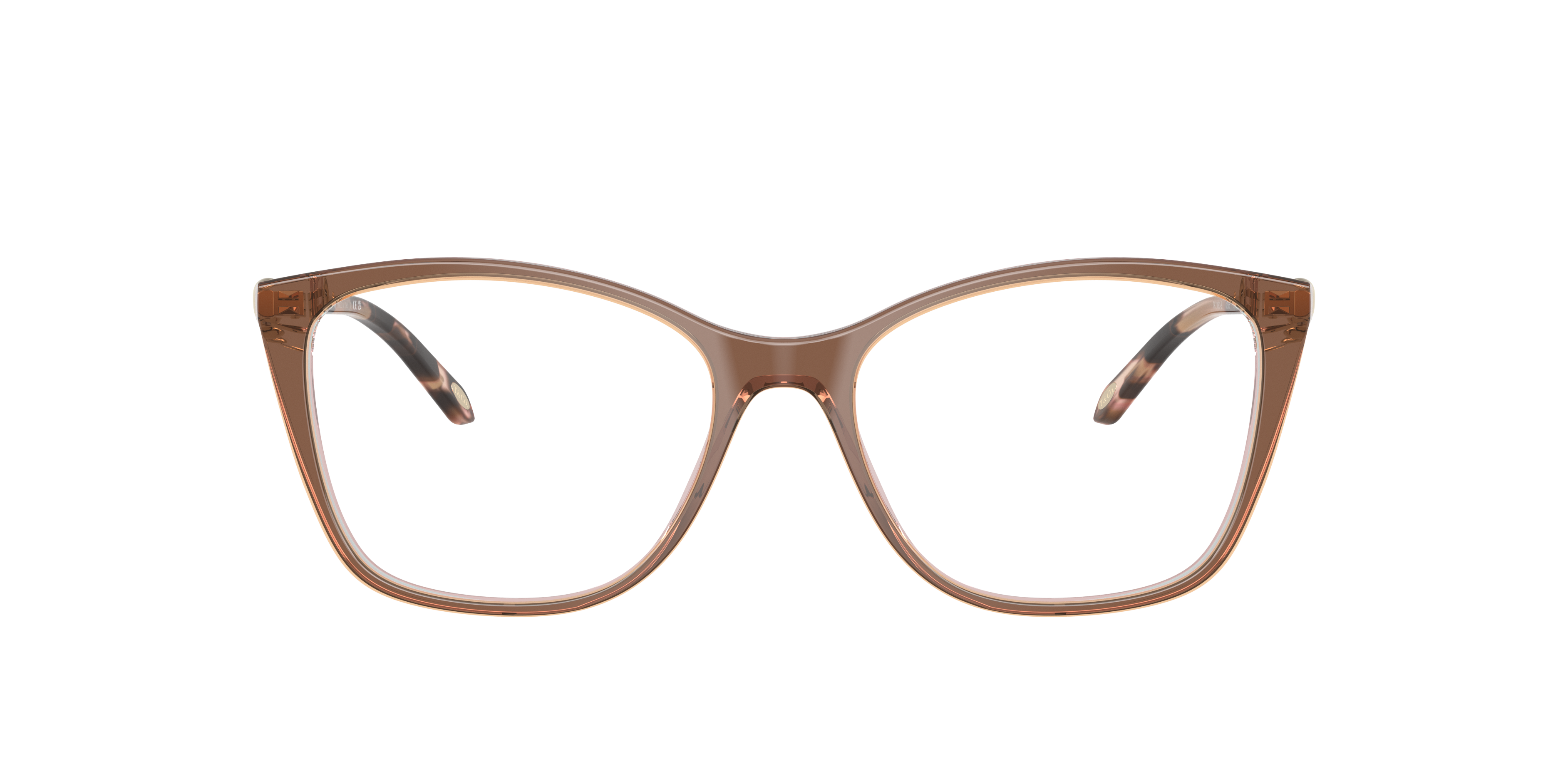 Front view of Tiffany 2160B 1#color_Havana on tiffany blue