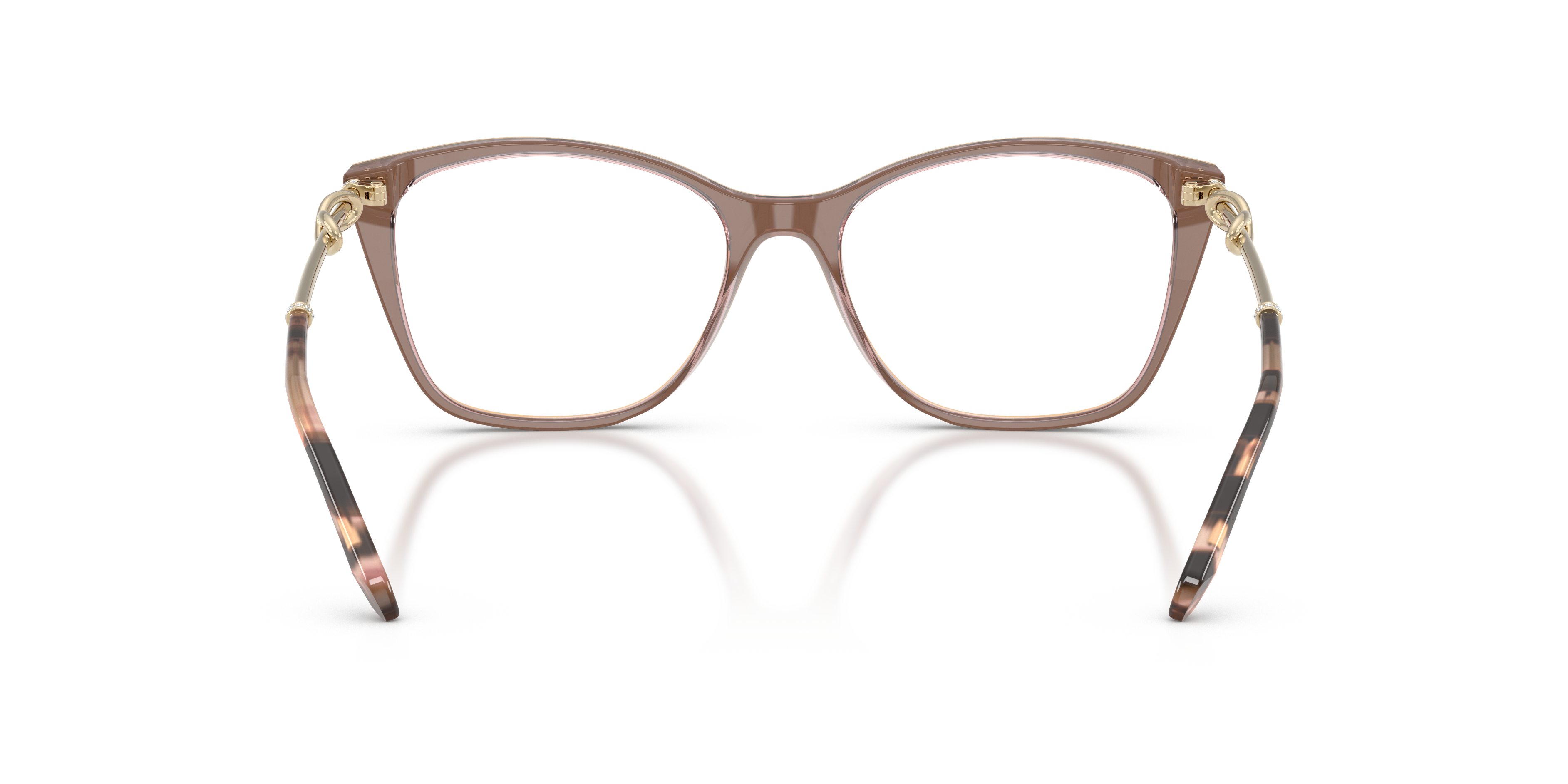 Back view of Tiffany 2160B 1#color_Havana on tiffany blue