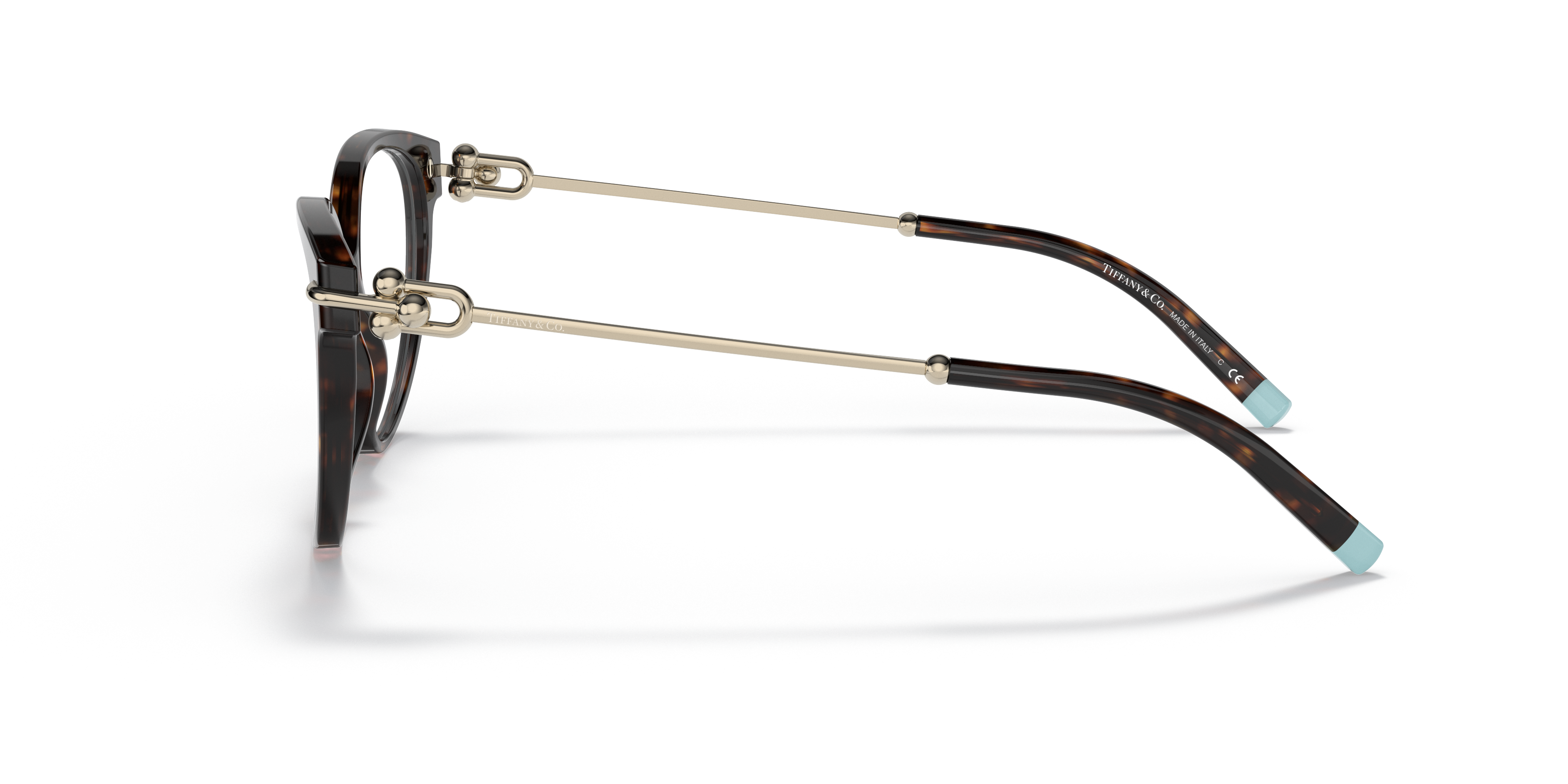 Left view of Tiffany  2217 1#color_Havana on tiffanay blue