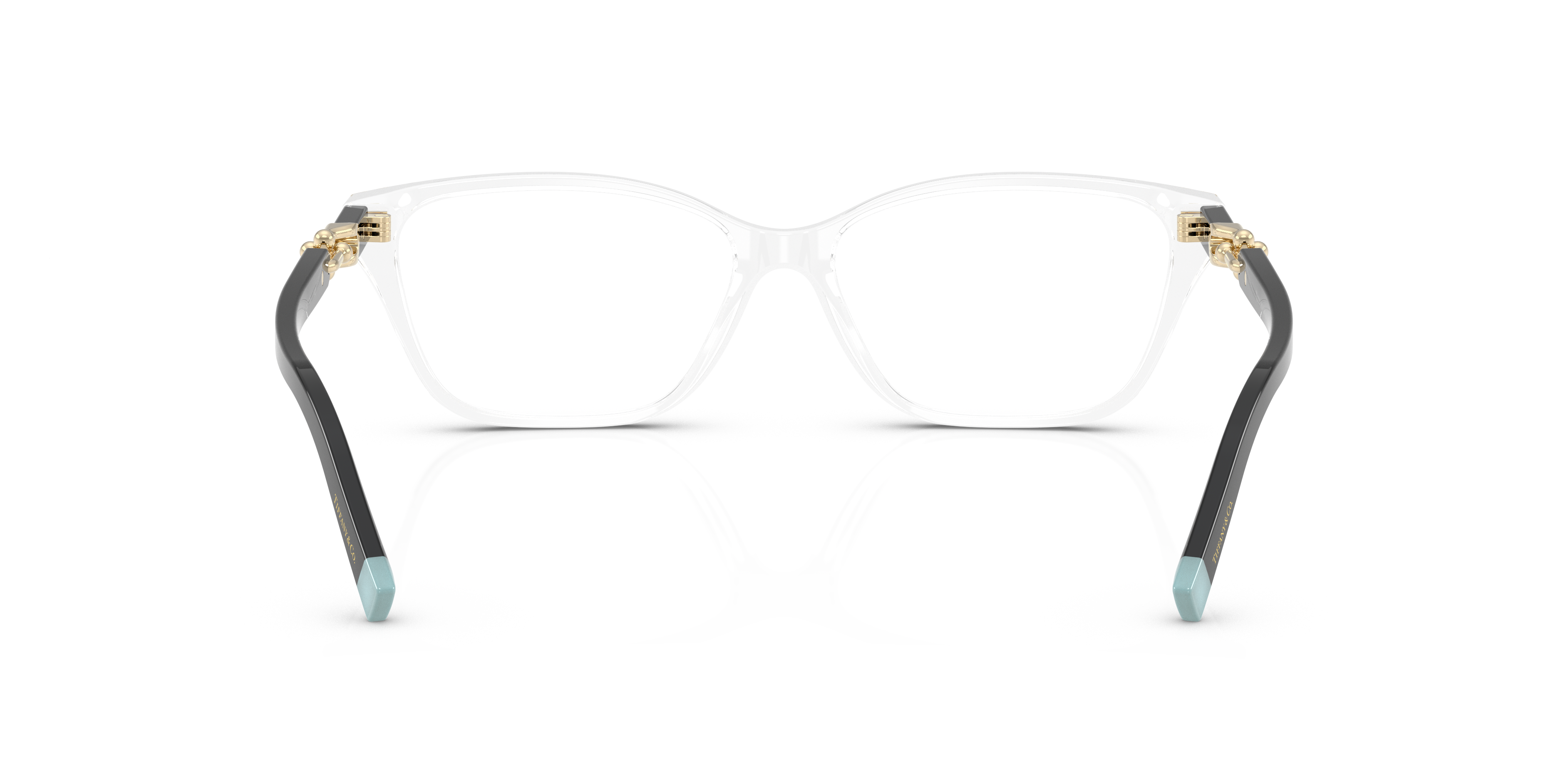 Back view of Tiffany  2217 1#color_clear nude