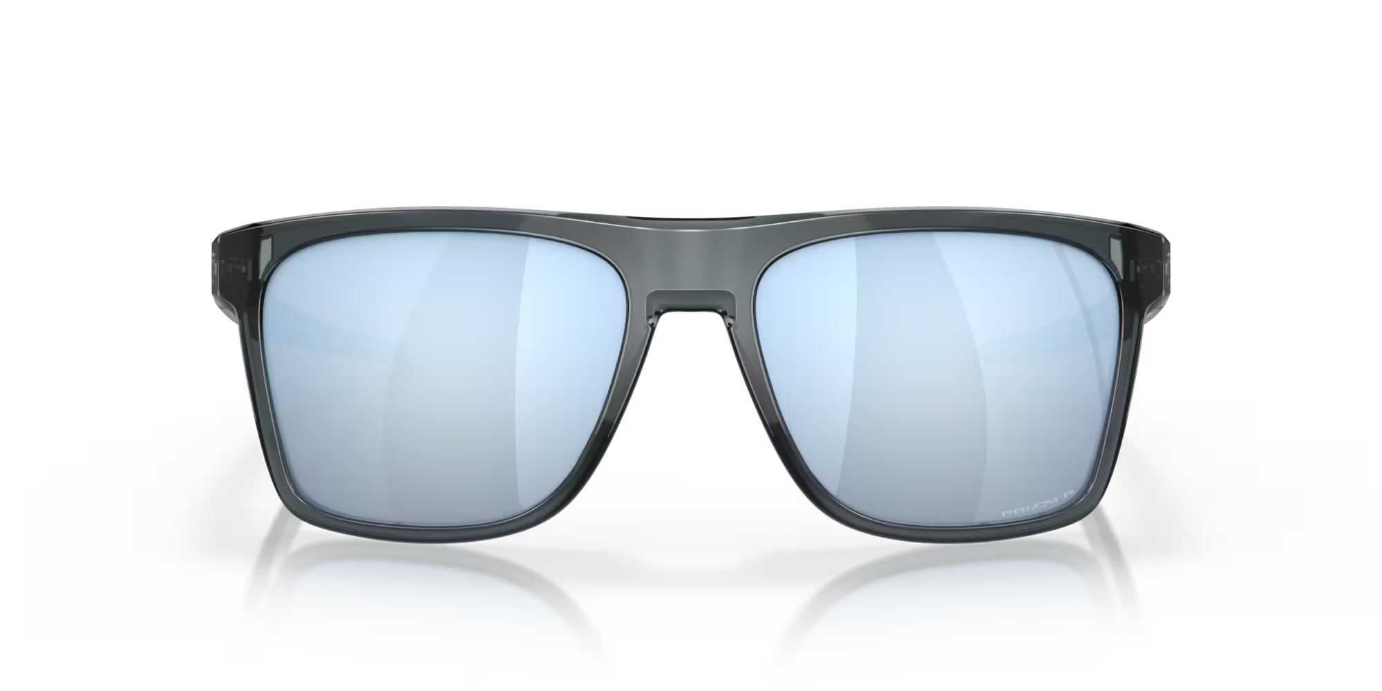 Front view of Oakley Leffingwell #color_Crystal Black