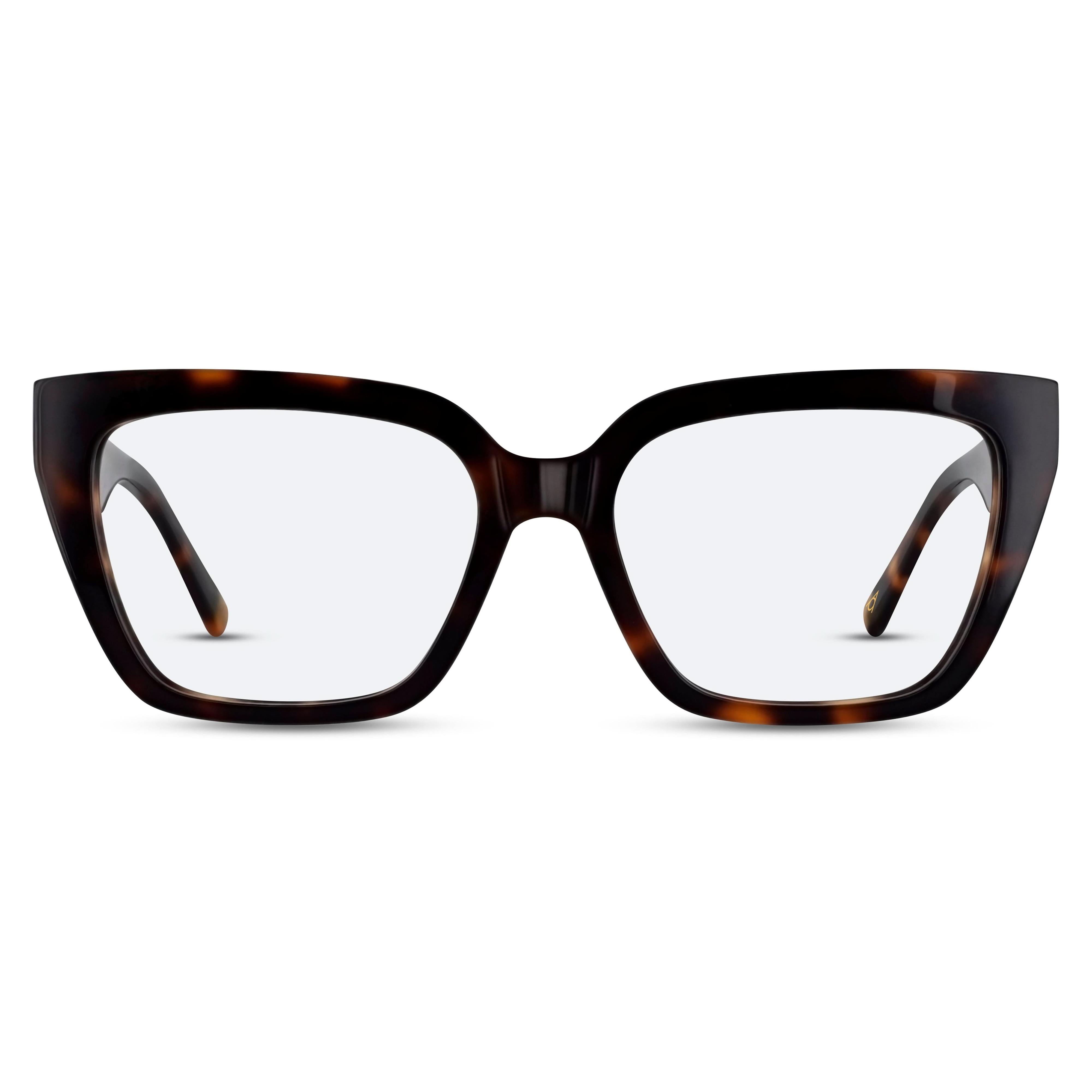 Front view of Arhlo frame ARH013#color_C2 Polished Tortoiseshell