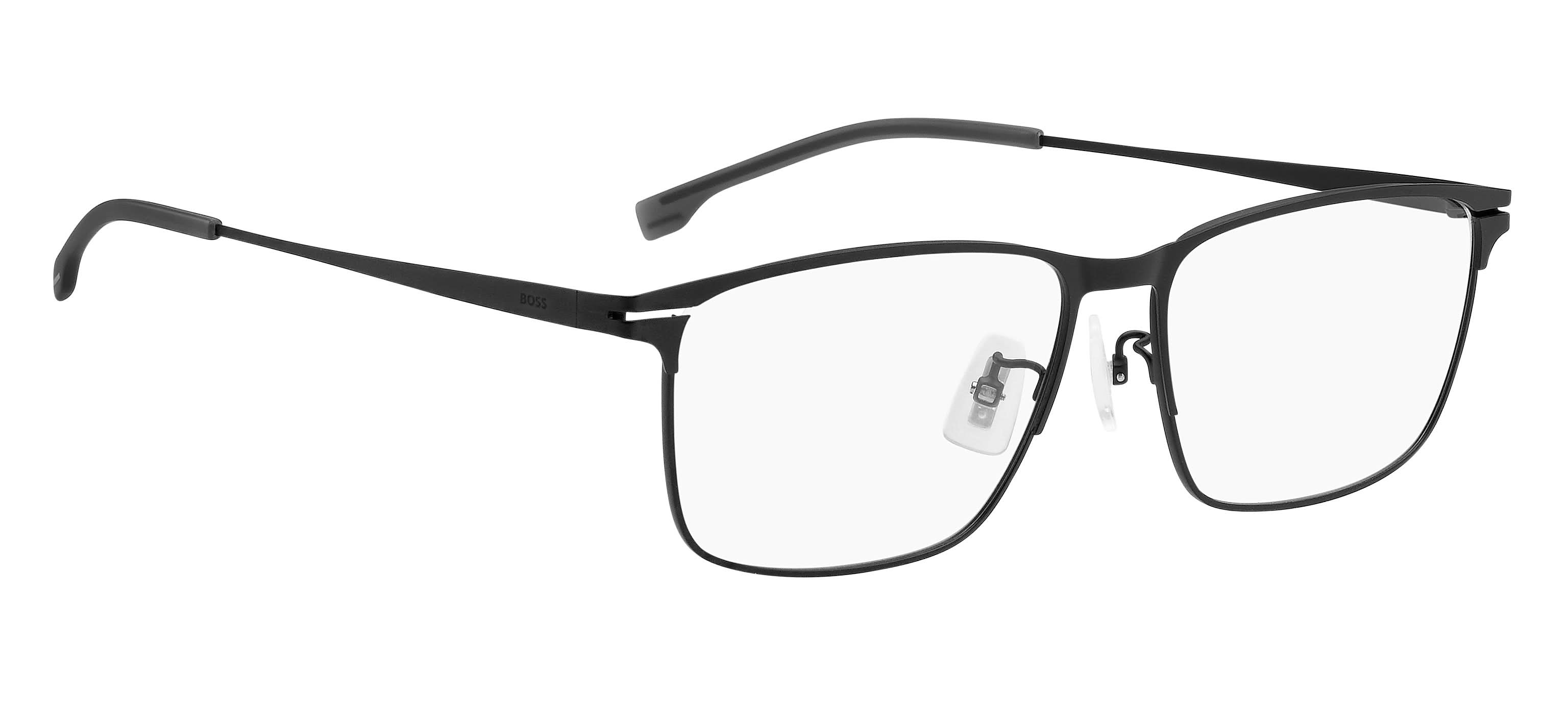 Left view of hugo boss 1467 frame #color_matte black  