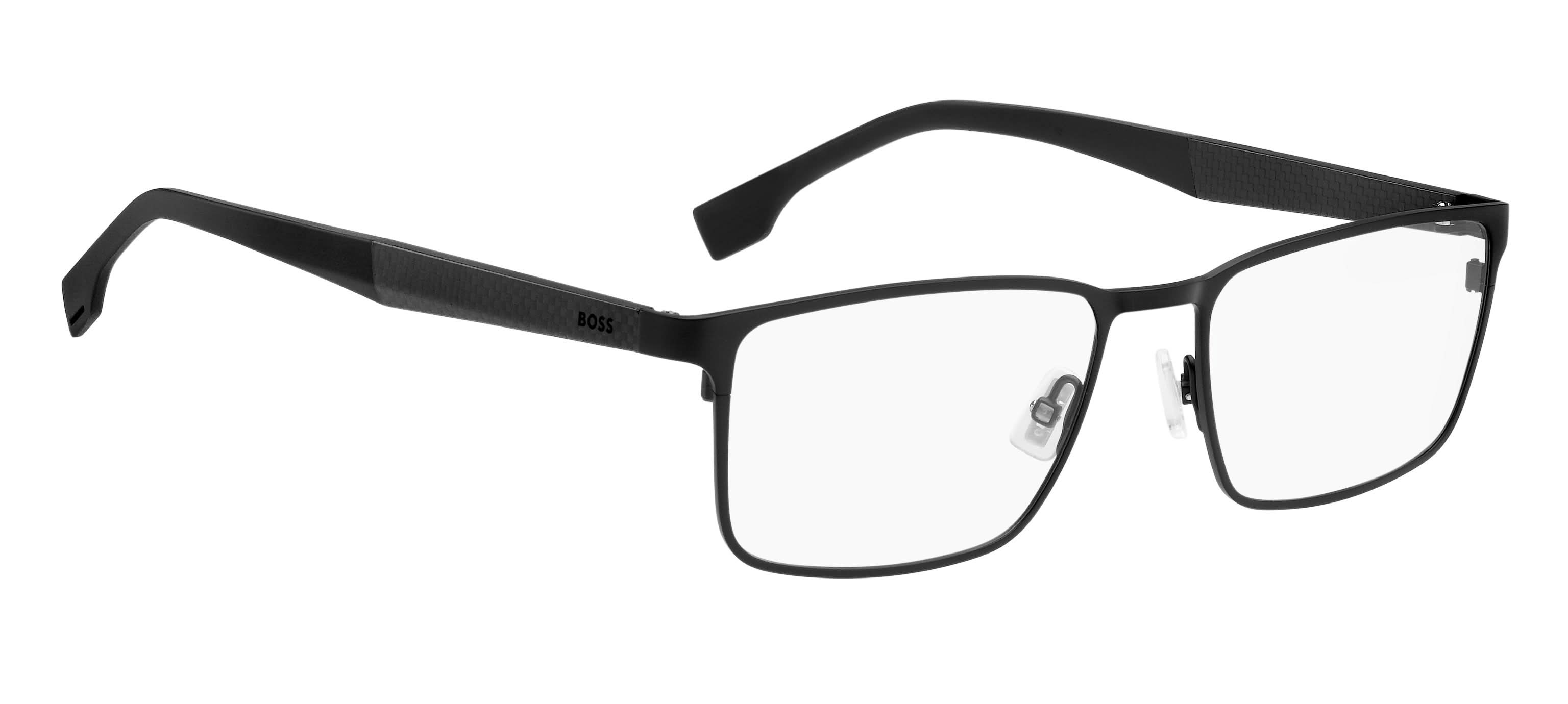 Left view of hugo boss 1488 frame #color_matte black  