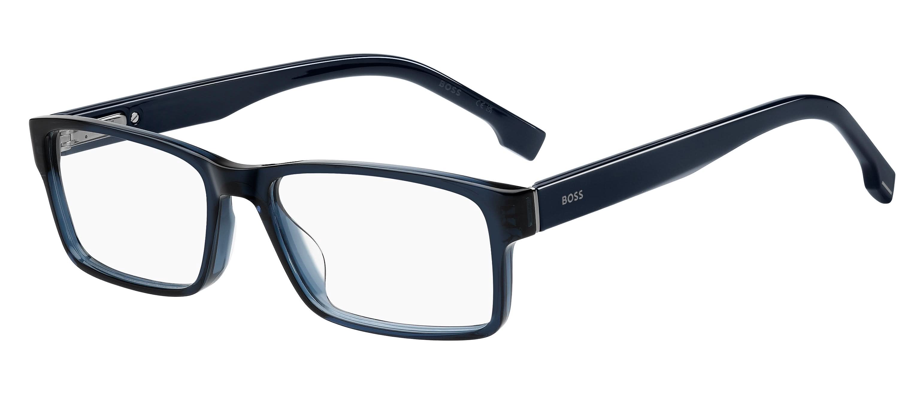 Left view of hugo boss 1763 frame #color_green