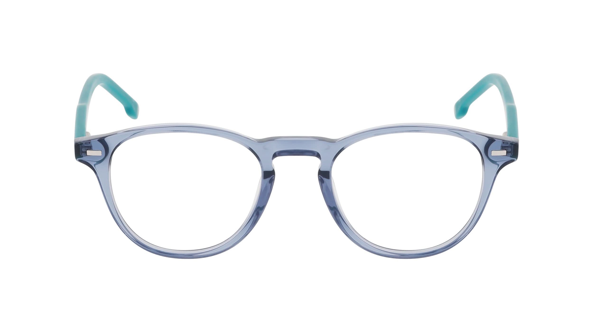Front view of DT Bolt 1#color_transparent blue teal