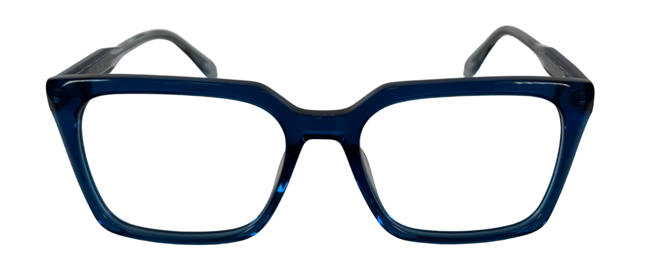 Front view of ELLISON #color_Transparent blue