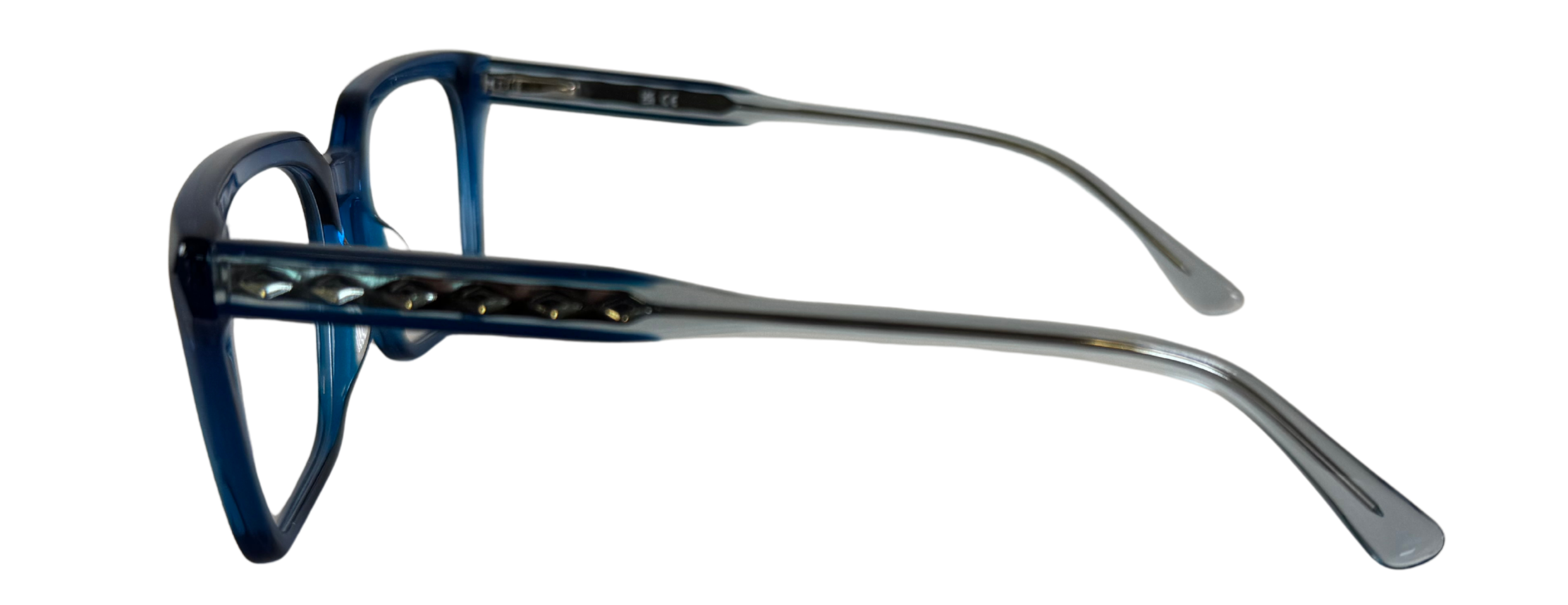 Front view of ELLISON #color_Transparent blue