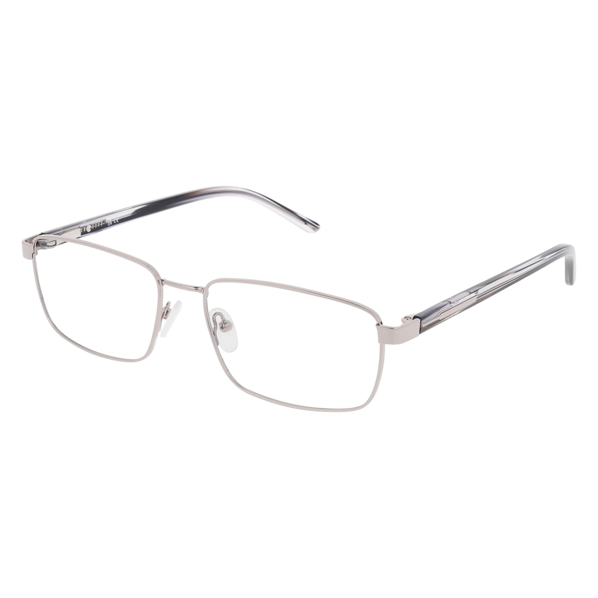 Angled view of Duncan and Todd frame FONTHILL5817C1-shiny-silver#color_shiny silver