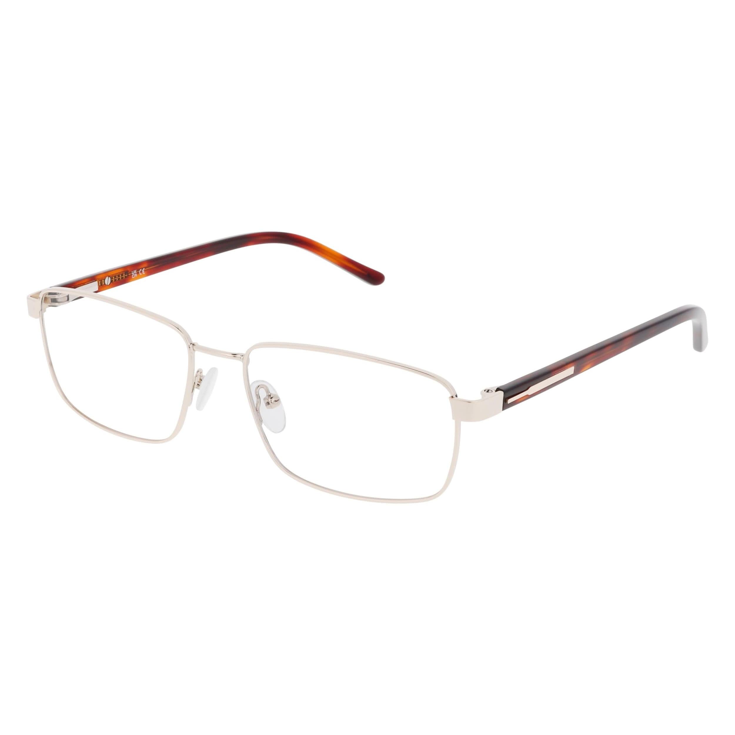 Angled view of Duncan and Todd frame FONTHILL5817C2-shiny-gold#color_shiny gold