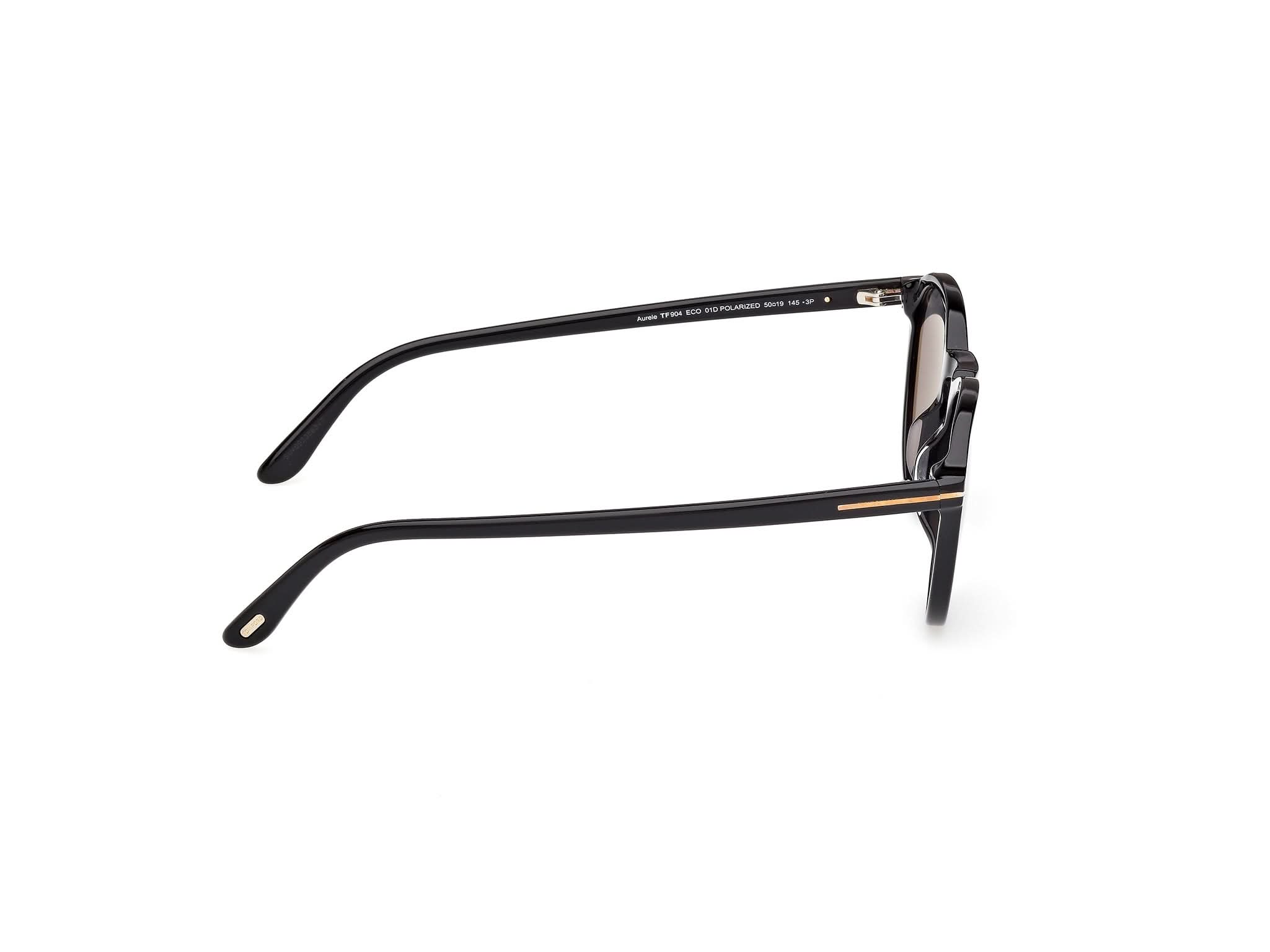 90 deg view of Tom Ford Aurele 1#color_Shiny Back