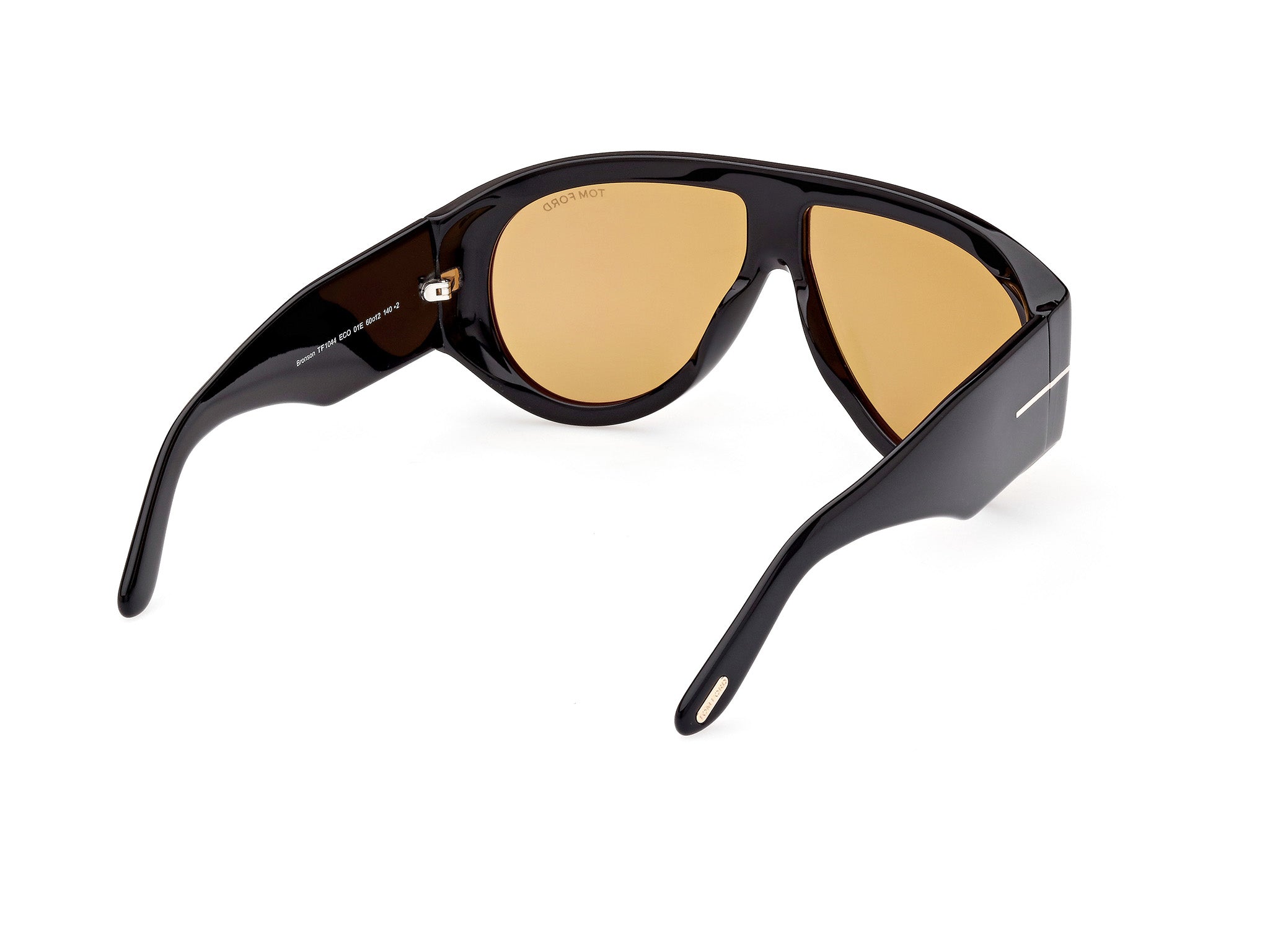 Diagnoal Side view of Tom Ford Bronson 1#color_Shiny Back