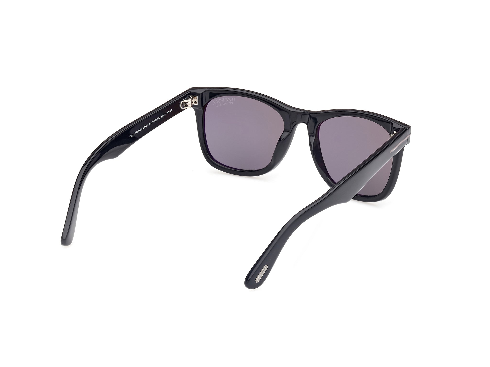 Diagnoal Side view of Tom Ford Kevyn 1#color_Shiny Back