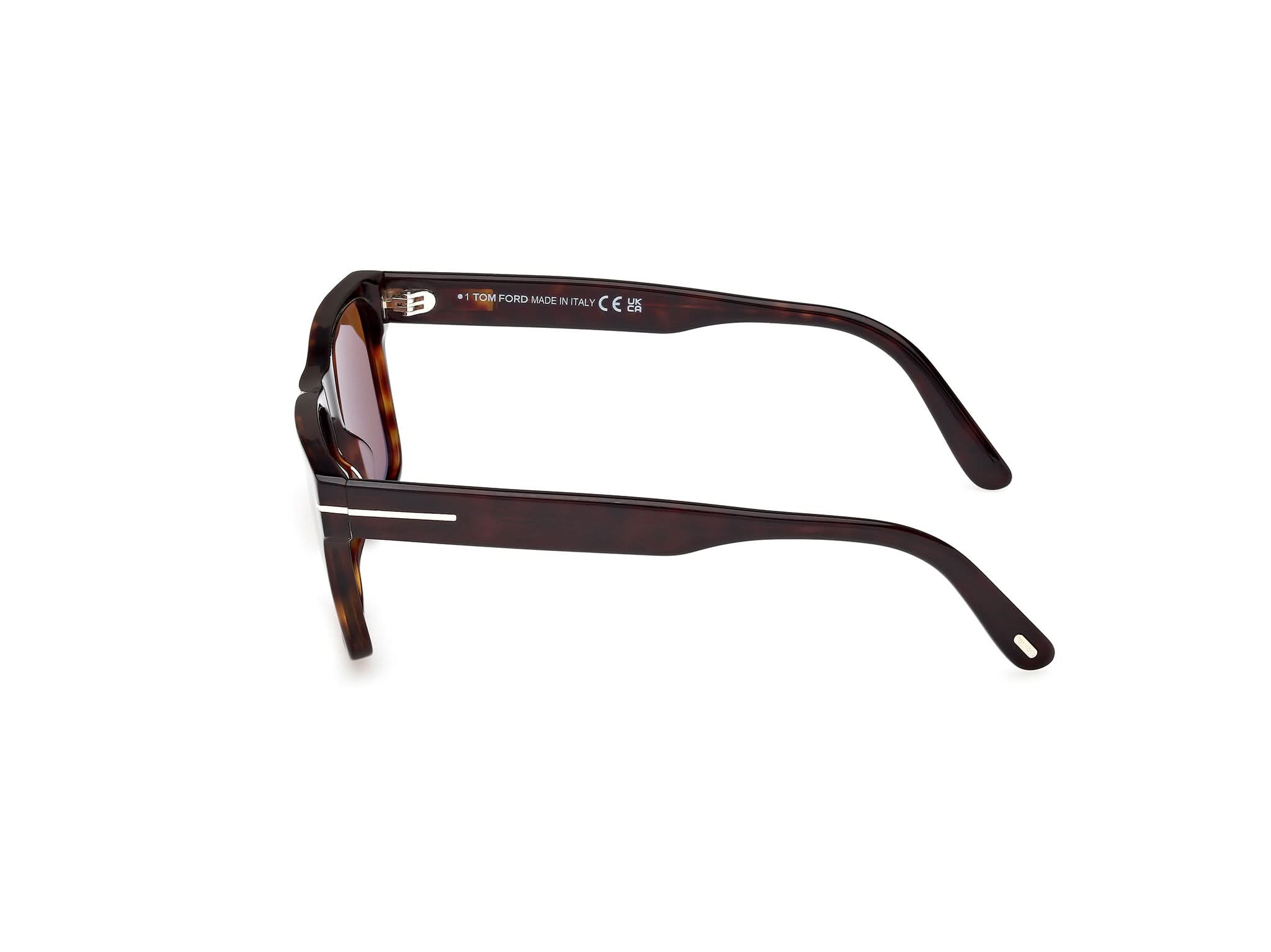 Side View of Tom Ford Calder 1#color_Dark Havana