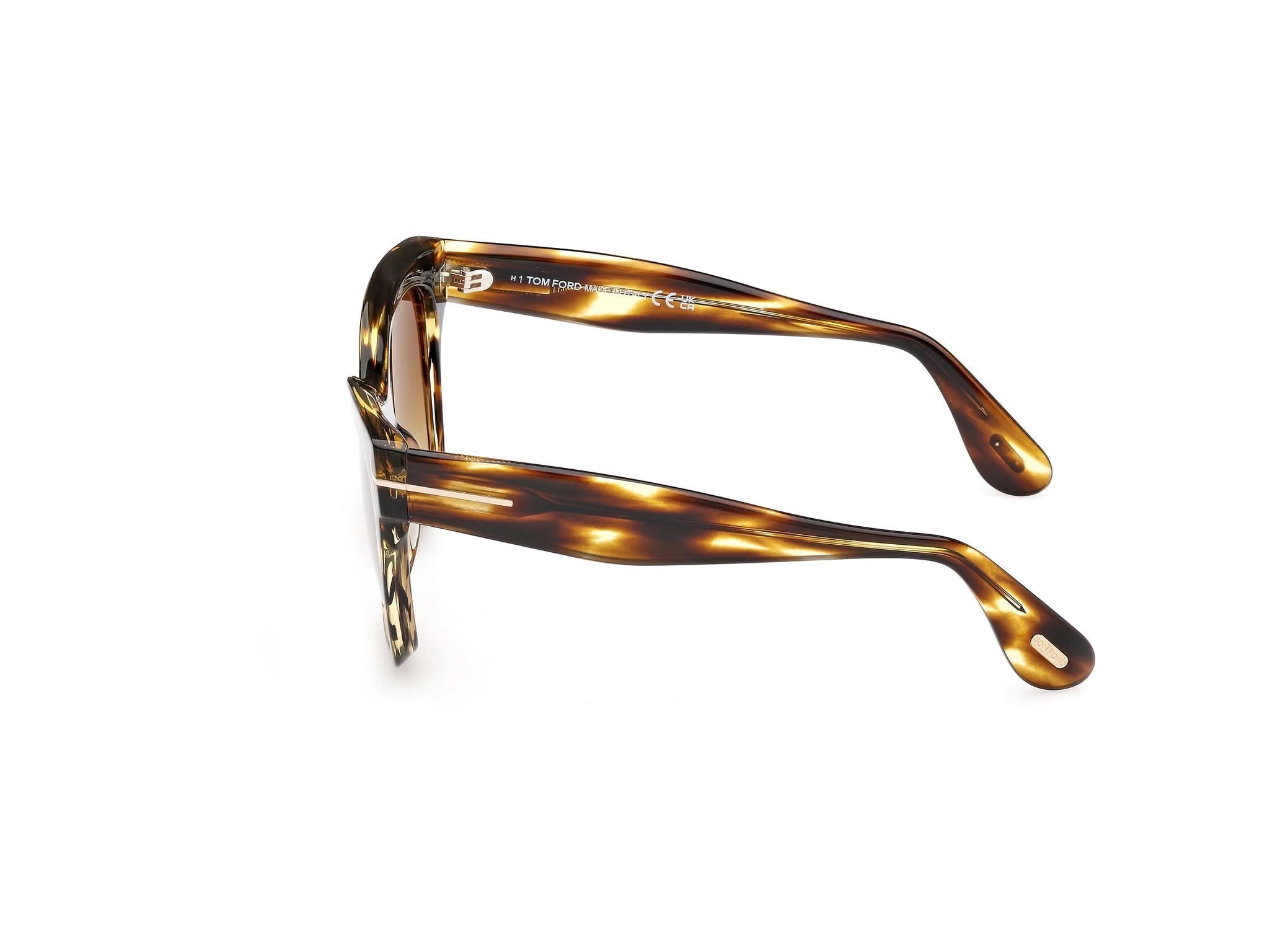Side View of Tom Ford Elvira 1#color_Havana