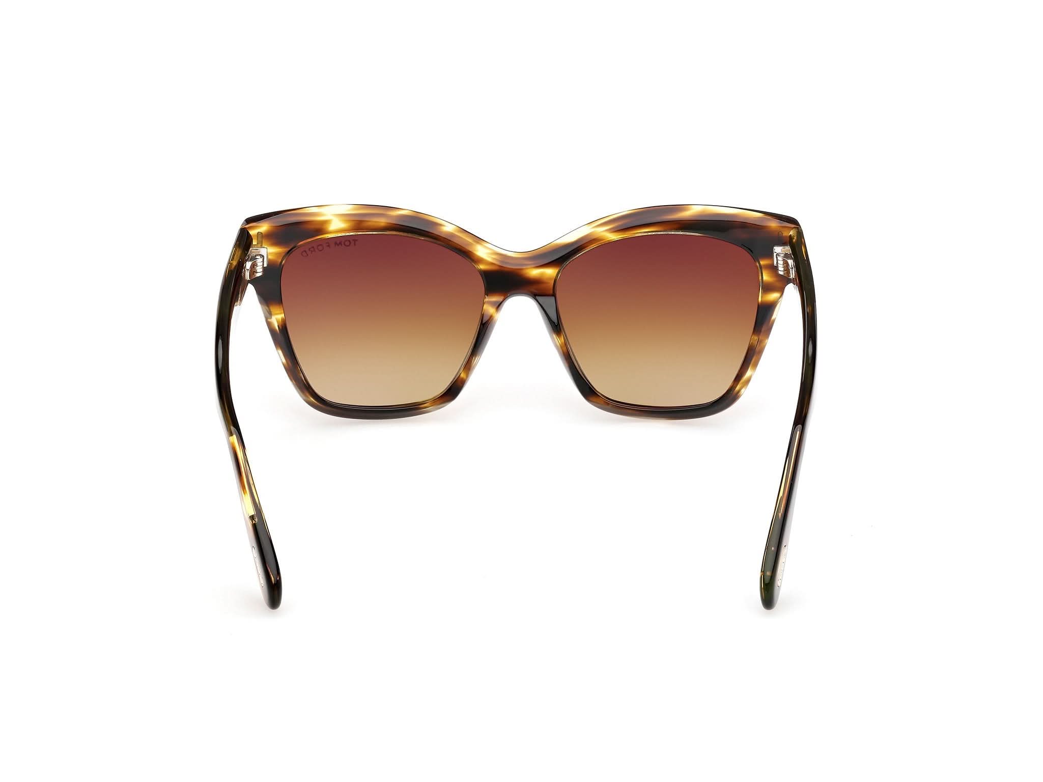 Back view of Tom Ford Elvira 1#color_Havana