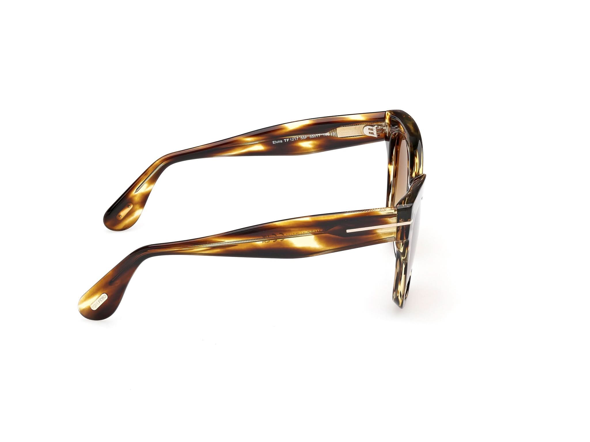90 deg view of Tom Ford Elvira 1#color_Havana
