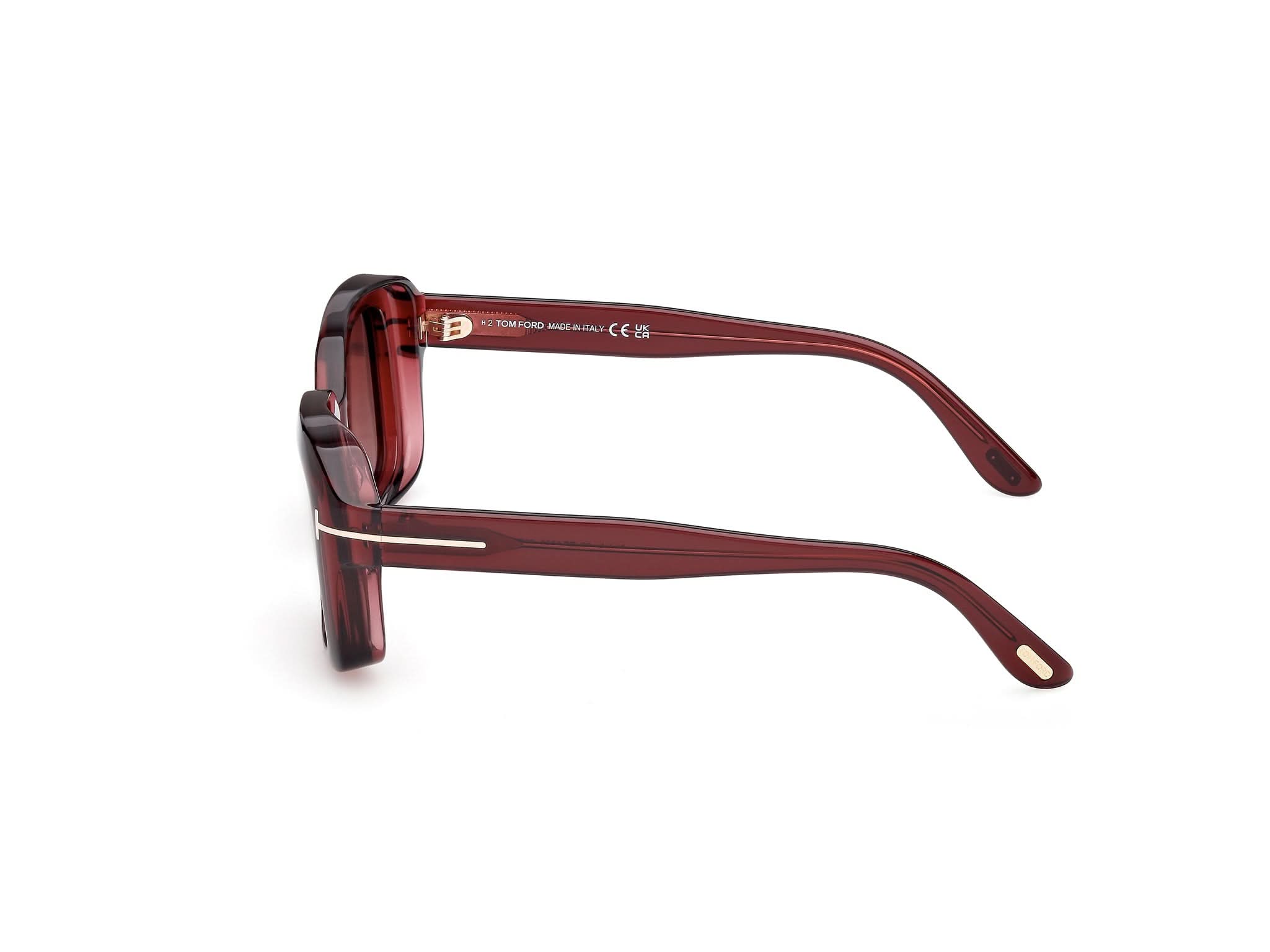 Side View of Tom Ford Natalia 1#color_Bordeaux